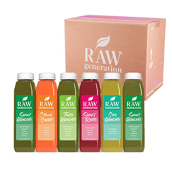 Raw Generation's Juice Delivery Service