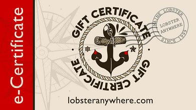 Lobster Anywhere gift certificate