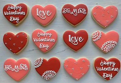 TheLittleBakerCo Valentine's Day Cookies