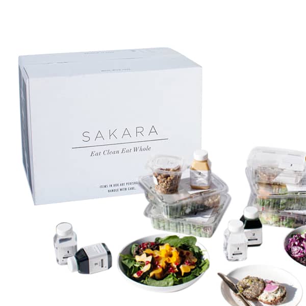 Sakara's meal delivery services